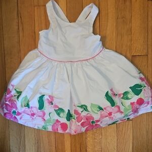 Janie and Jack White Floral Dress